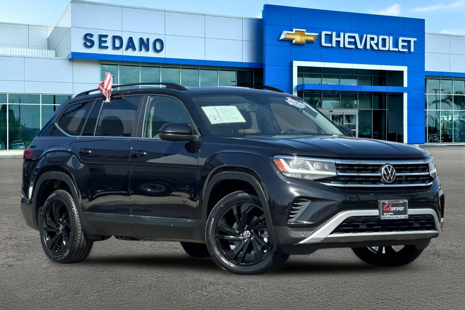 Used 2022 Volkswagen Atlas SE AWD/4WD image 2