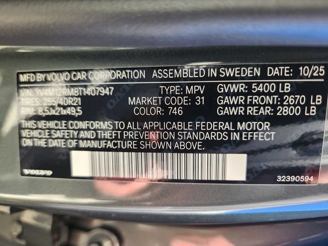 New 2026 Volvo XC60 B5 Ultra w/ Climate Package PRO AWD/4WD image 24