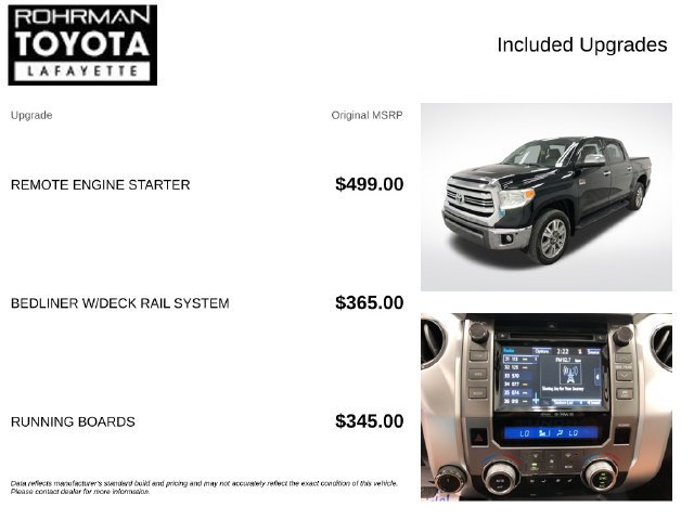 Used 2016 Toyota Tundra 1794 Edition AWD/4WD image 4
