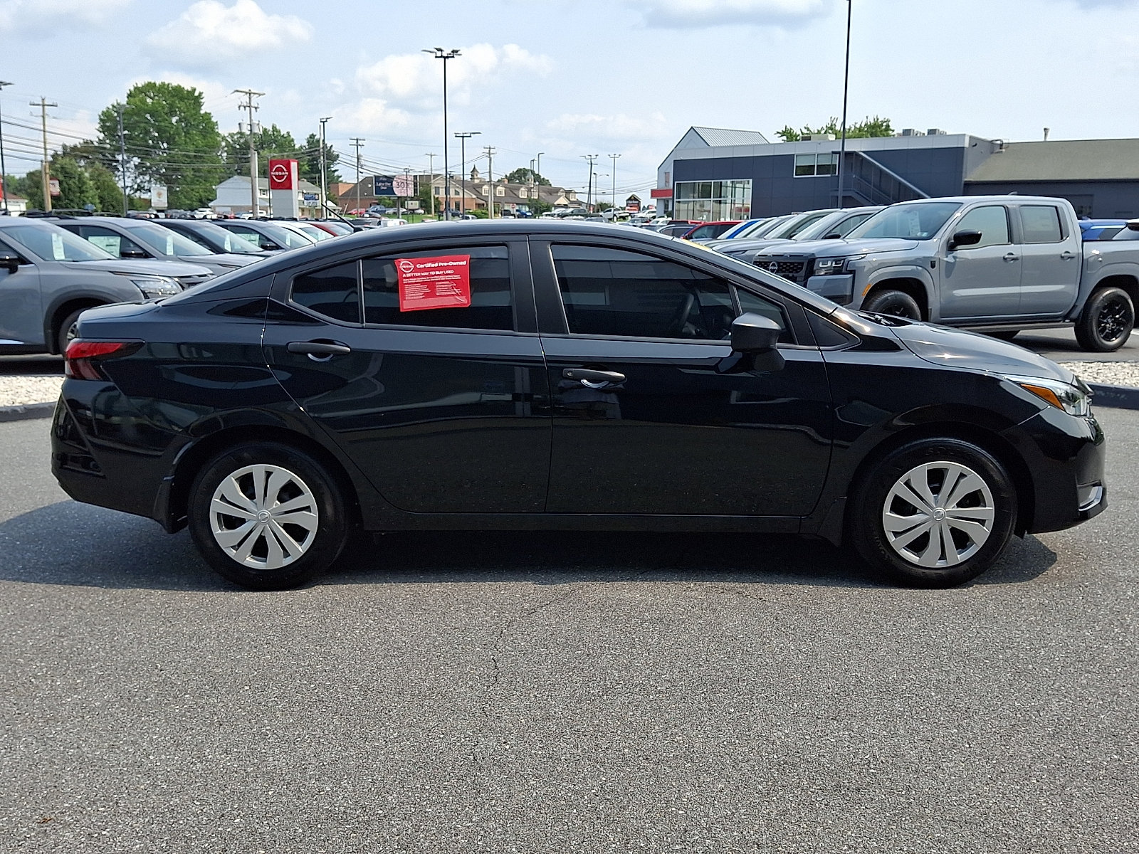 Certified 2025 Nissan Versa S w/ Trunk Package FWD image 8