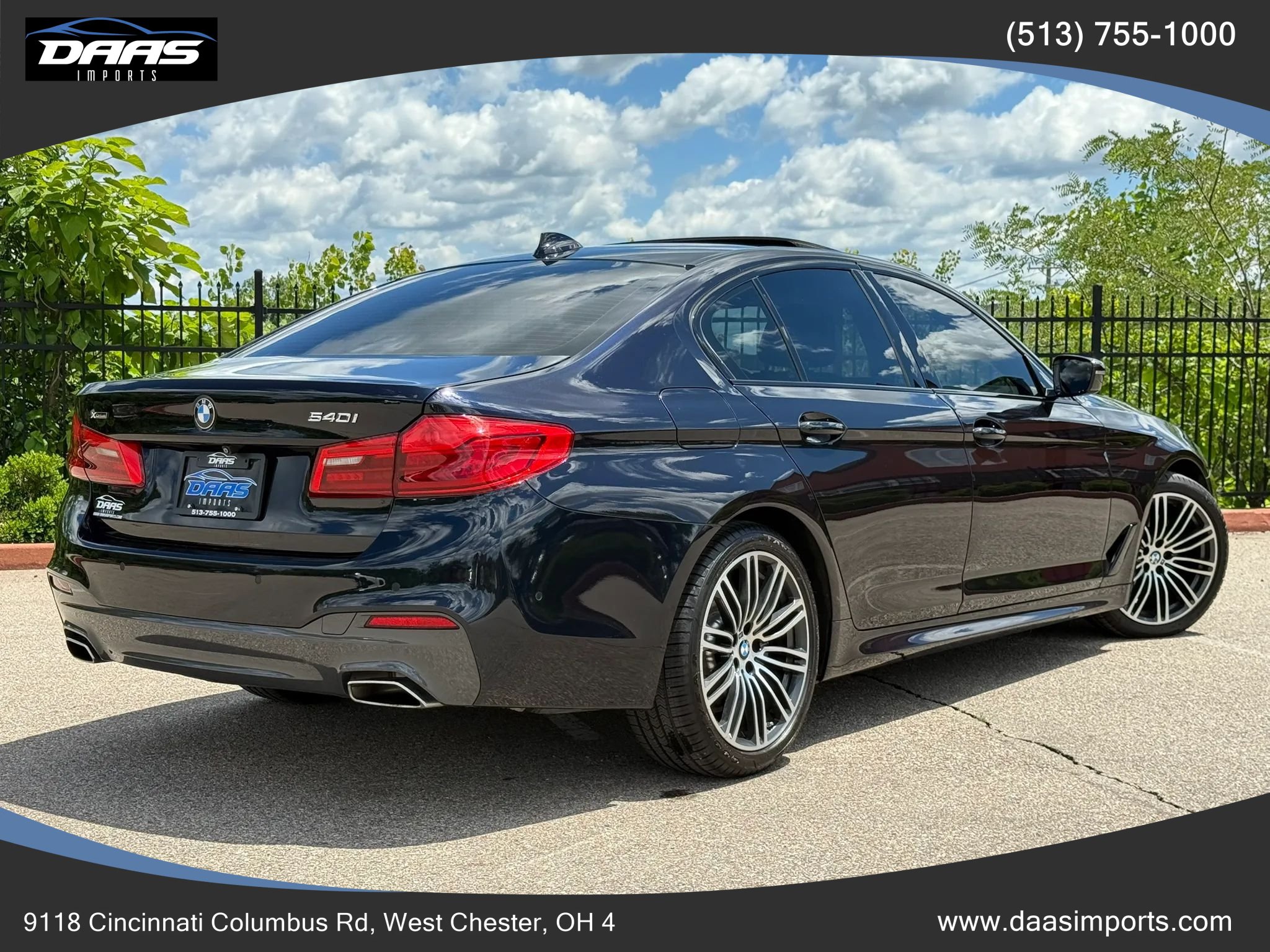 Used 2019 BMW 540i xDrive w/ M Sport Package AWD/4WD image 6