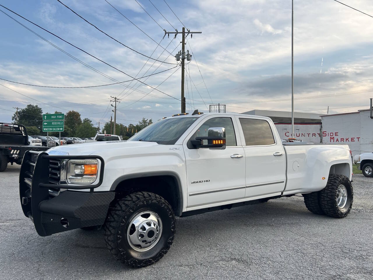 Used 2015 GMC Sierra 3500 SLT w/ Duramax Plus Package AWD/4WD image 2