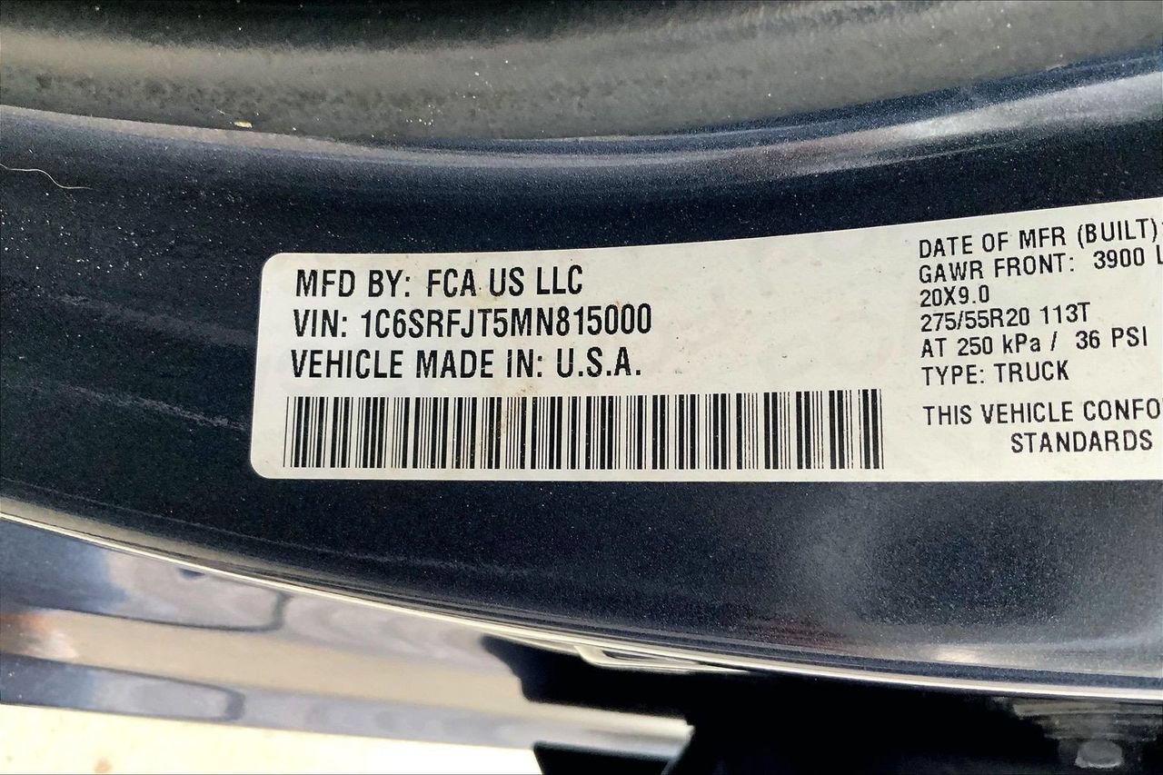 Used 2021 RAM 1500 Laramie AWD/4WD image 33