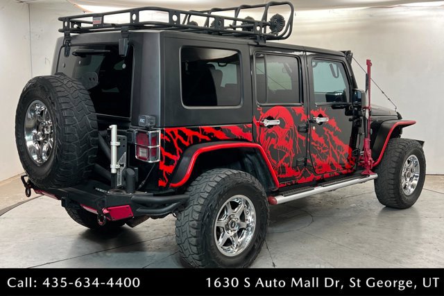 Used 2008 Jeep Wrangler Unlimited Rubicon w/ Dual Top Group AWD/4WD image 5