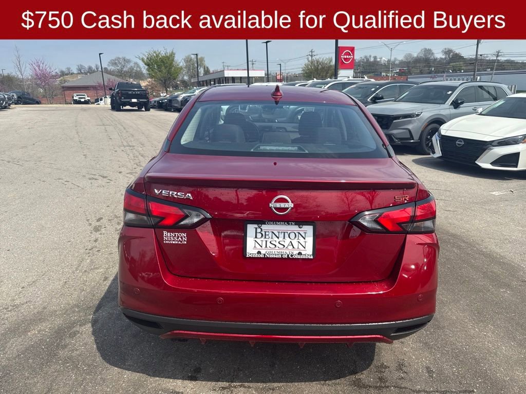 New 2025 Nissan Versa SR w/ Trunk Package FWD image 8