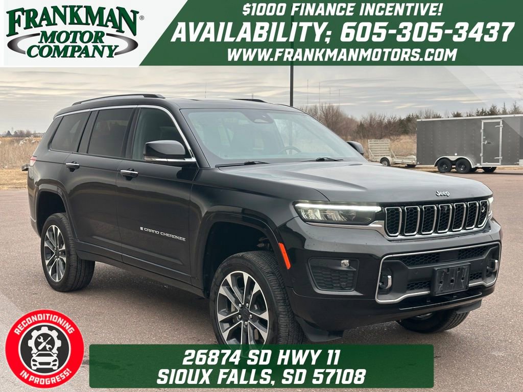 Used 2021 Jeep Grand Cherokee L Overland w/ Advanced Protech Group III
