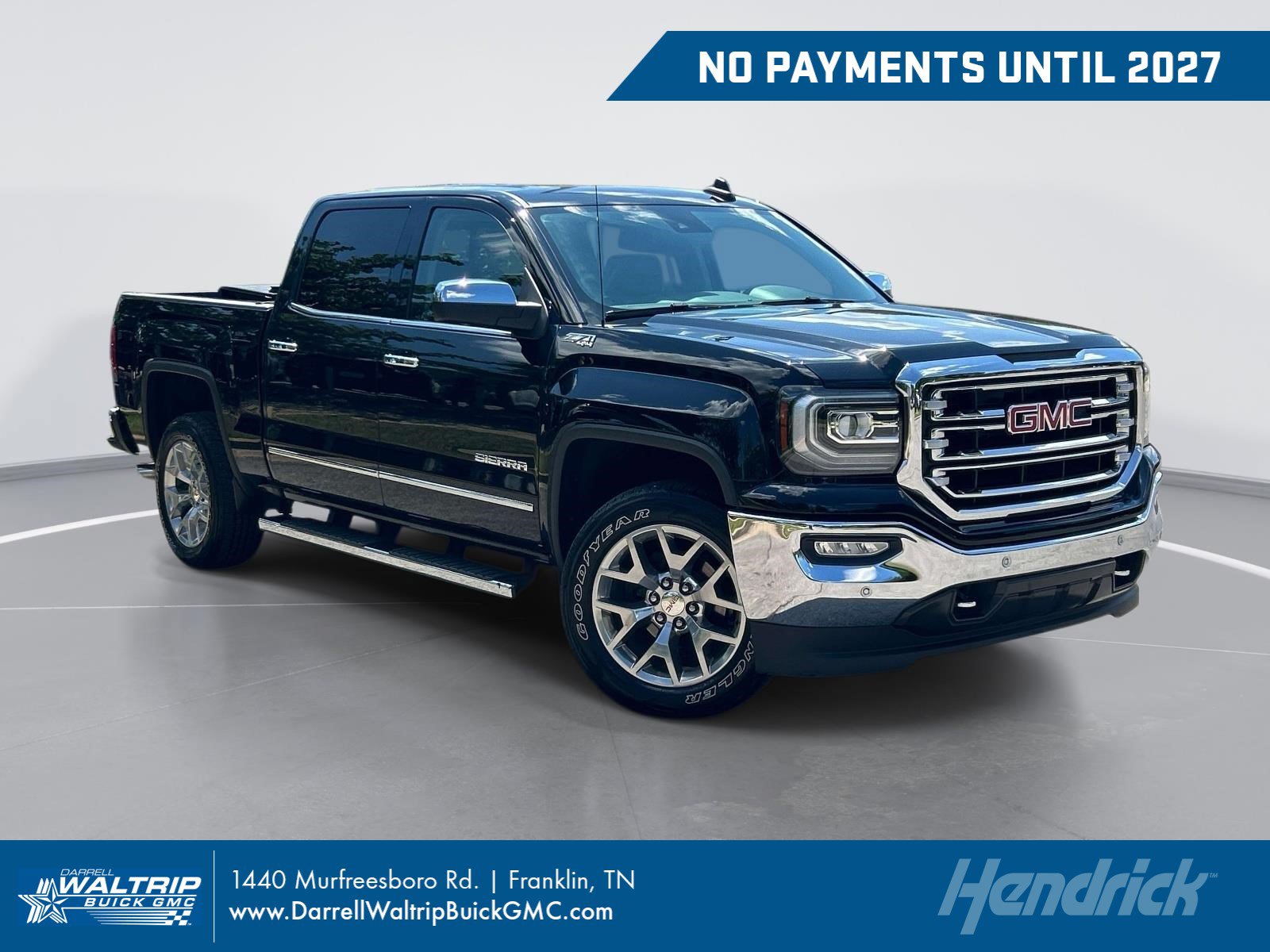 Used 2018 GMC Sierra 1500 SLT AWD/4WD image 1