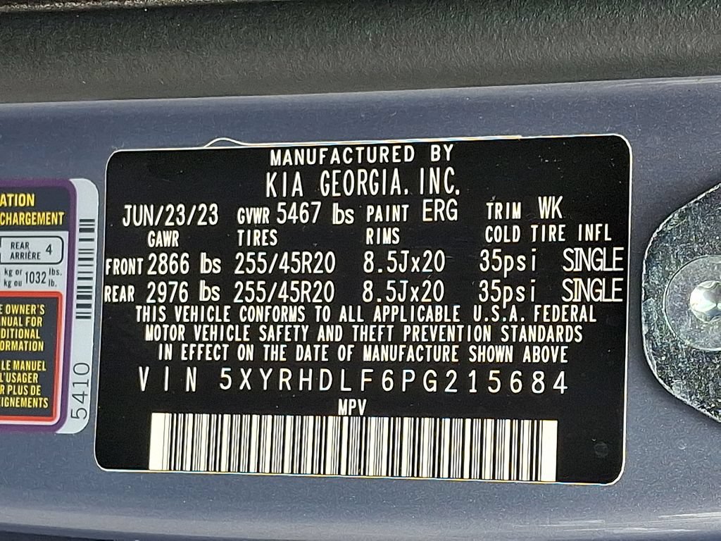 Certified 2023 Kia Sorento X-Line EX AWD/4WD image 30