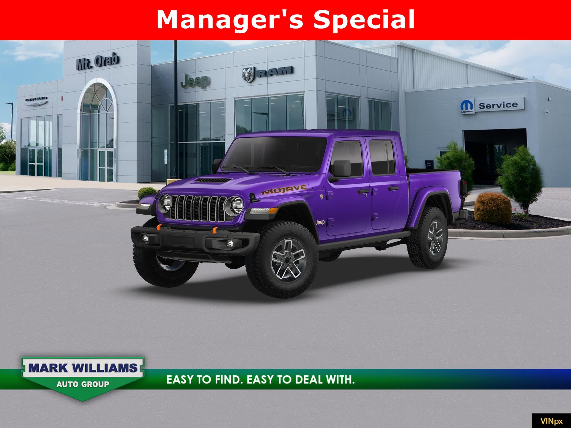 New 2026 Jeep Gladiator Mojave image 1