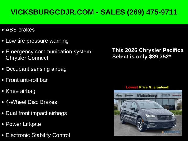 New 2026 Chrysler Pacifica Select image 27