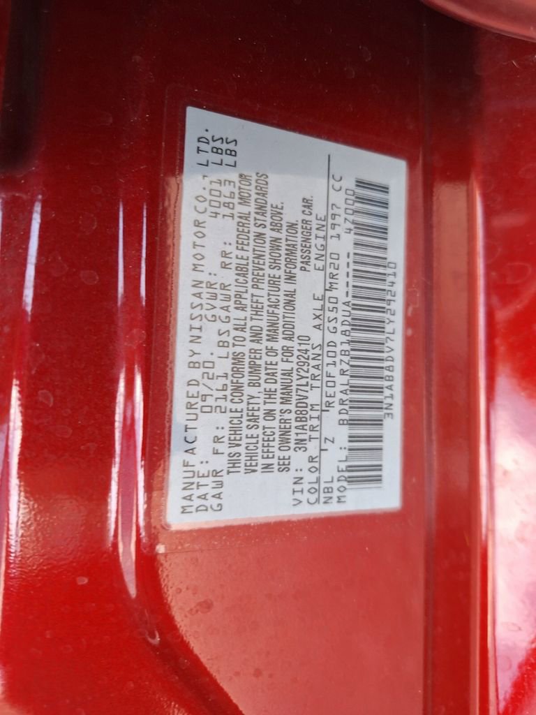 Used 2020 Nissan Sentra SR w/ Electronics Package image 30