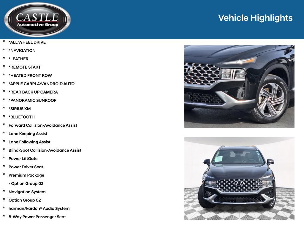 Certified 2023 Hyundai Santa Fe SEL w/ Premium Package AWD/4WD image 3
