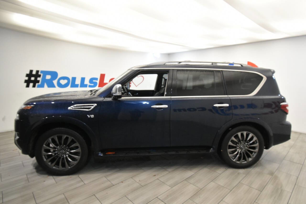 Used 2022 Nissan Armada Platinum w/ Captain's Chairs Package image 2