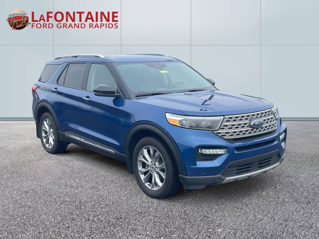 Used 2023 Ford Explorer Limited w/ Class IV Trailer Tow Package AWD/4WD image 3