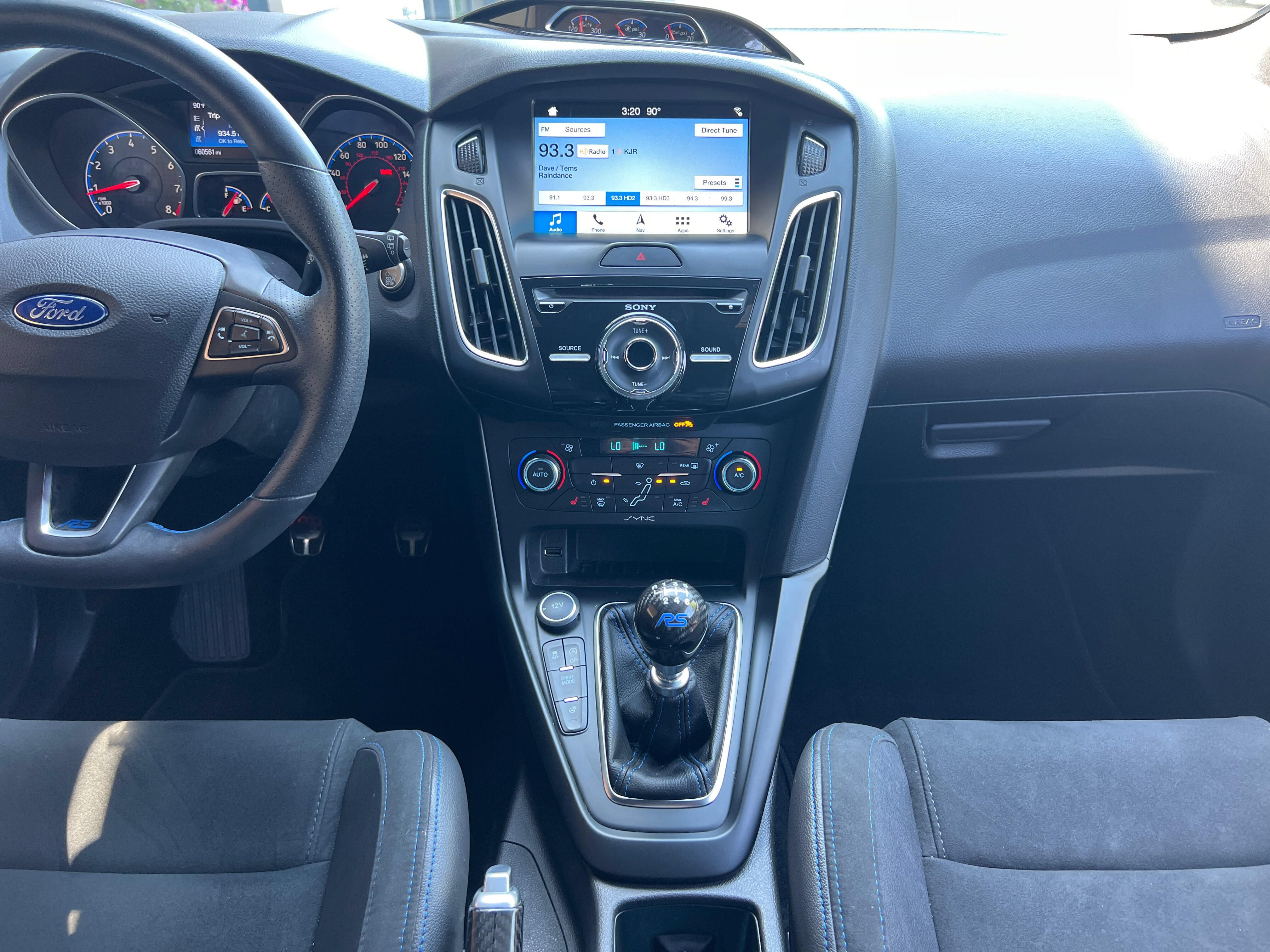 Used 2018 Ford Focus RS AWD/4WD image 16