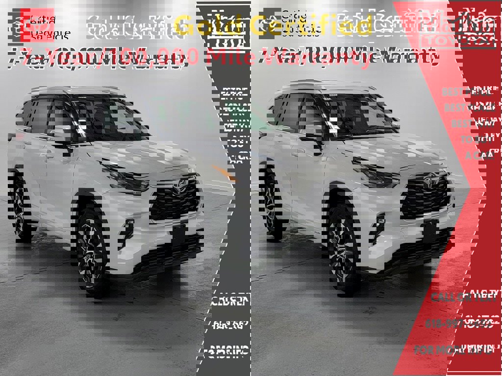 Certified 2025 Toyota Highlander XLE image 1
