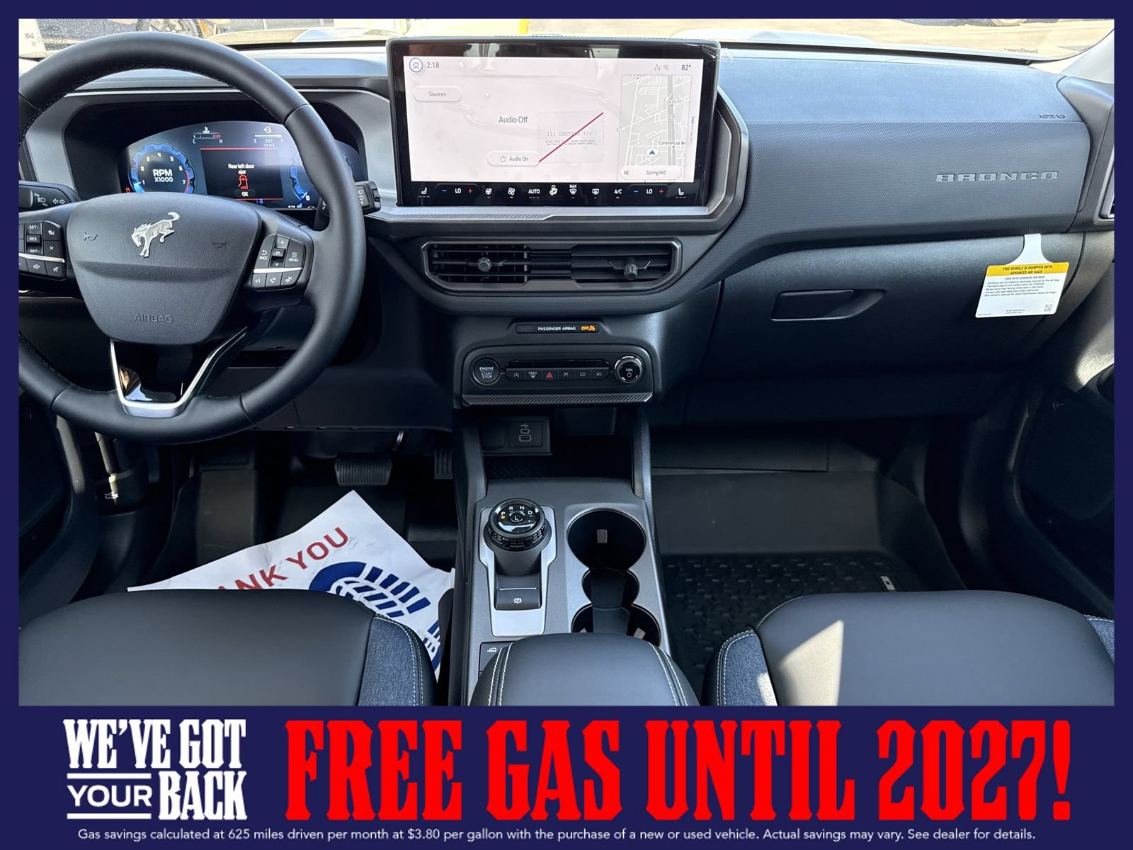 New 2026 Ford Bronco Sport Outer Banks w/ Sasquatch Outer Banks Package AWD/4WD image 12