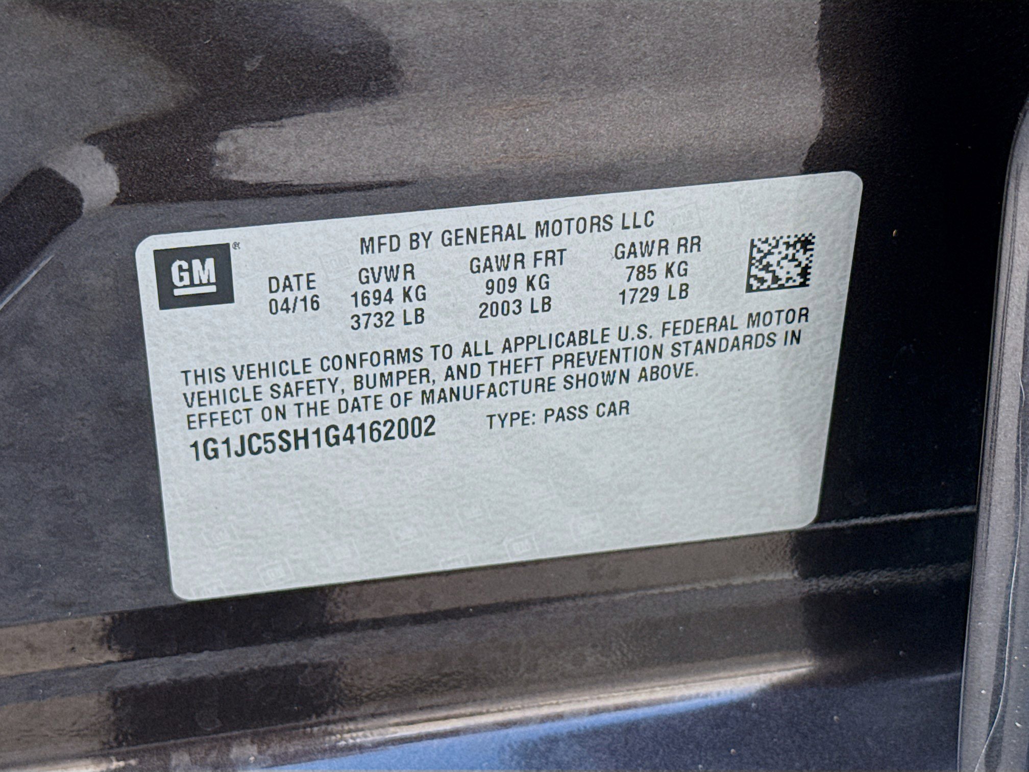 Used 2016 Chevrolet Sonic LT image 36