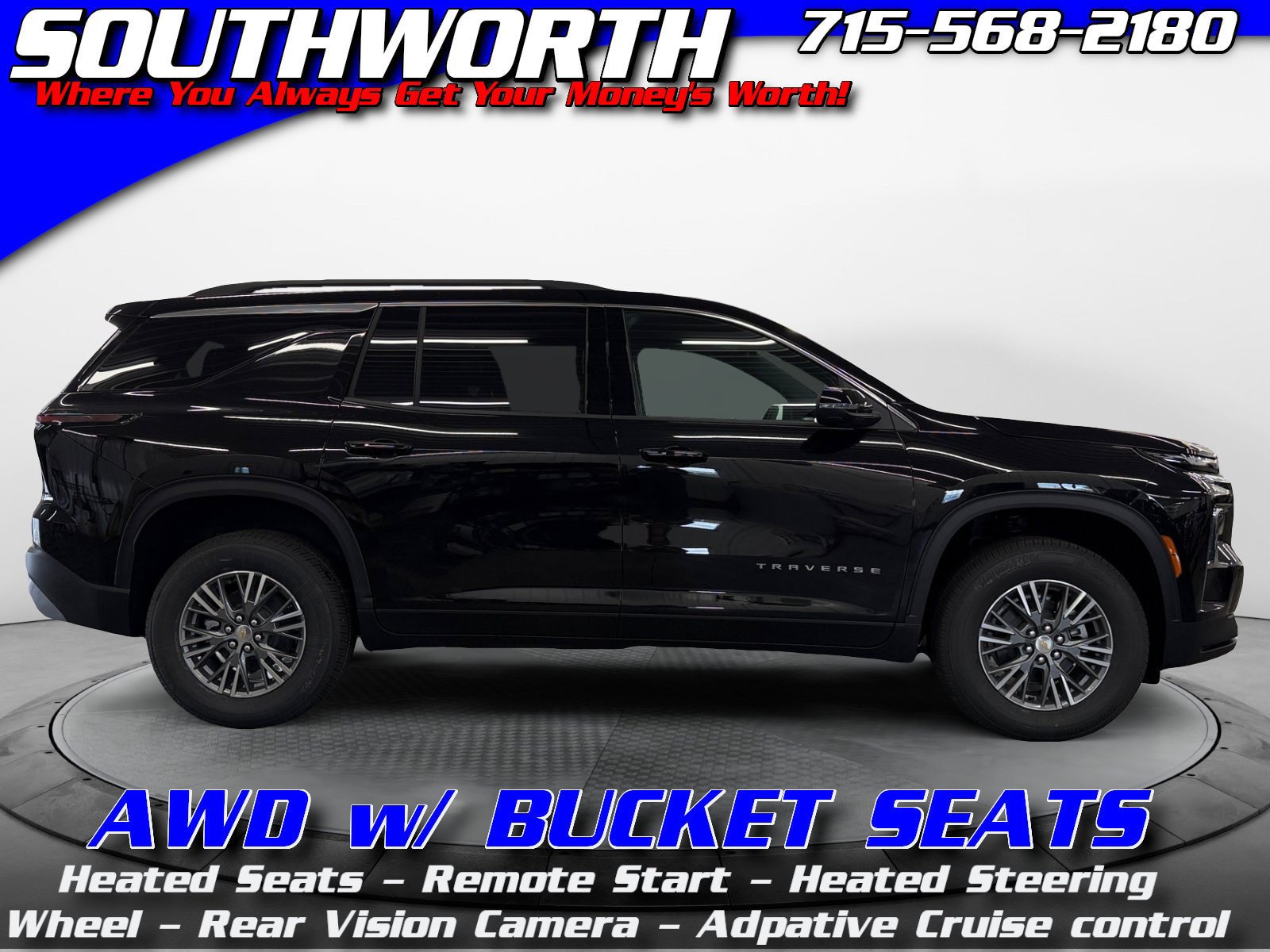 New 2026 Chevrolet Traverse LT