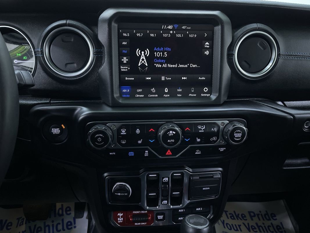 Used 2023 Jeep Wrangler Unlimited Rubicon 4xe w/ Cold Weather Group image 22