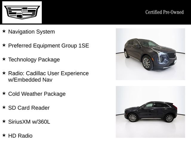 Certified 2023 Cadillac XT4 Premium Luxury w/ Technology Package AWD/4WD image 4