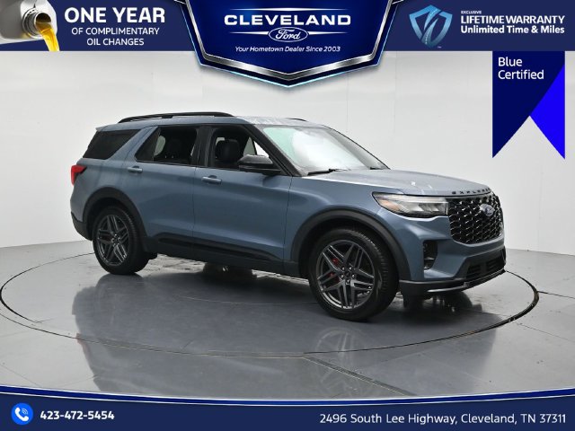 Certified 2025 Ford Explorer ST w/ Sun And Sound Package AWD/4WD 360° Tour