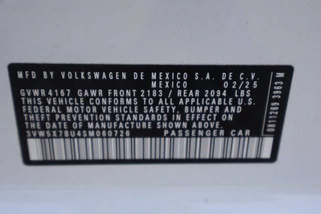 Certified 2025 Volkswagen Jetta S FWD image 25