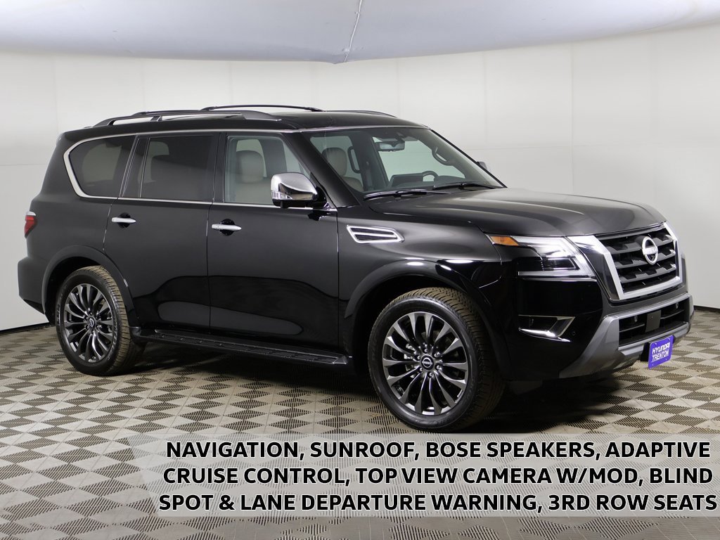 Used 2024 Nissan Armada Platinum w/ Captain's Chairs Package