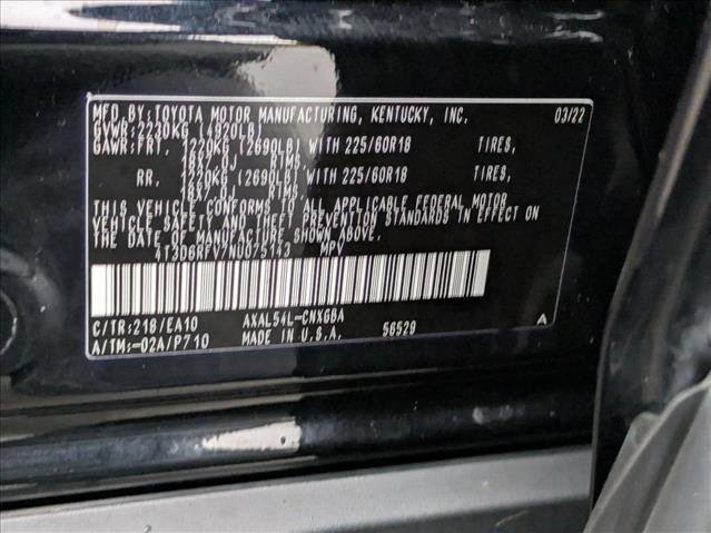 Used 2022 Toyota RAV4 Limited image 25