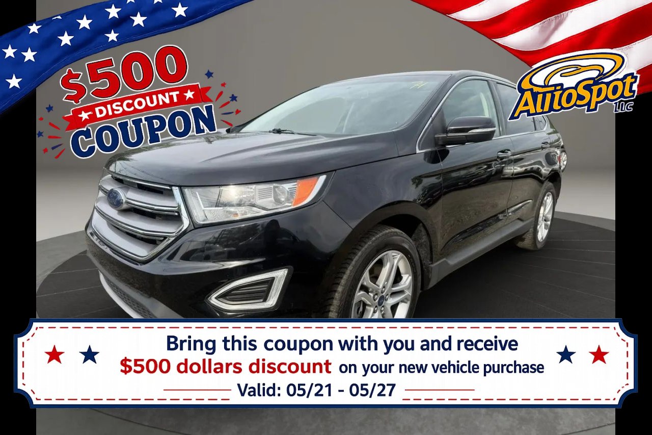 Used 2018 Ford Edge Titanium w/ Equipment Group 301A AWD/4WD image 1