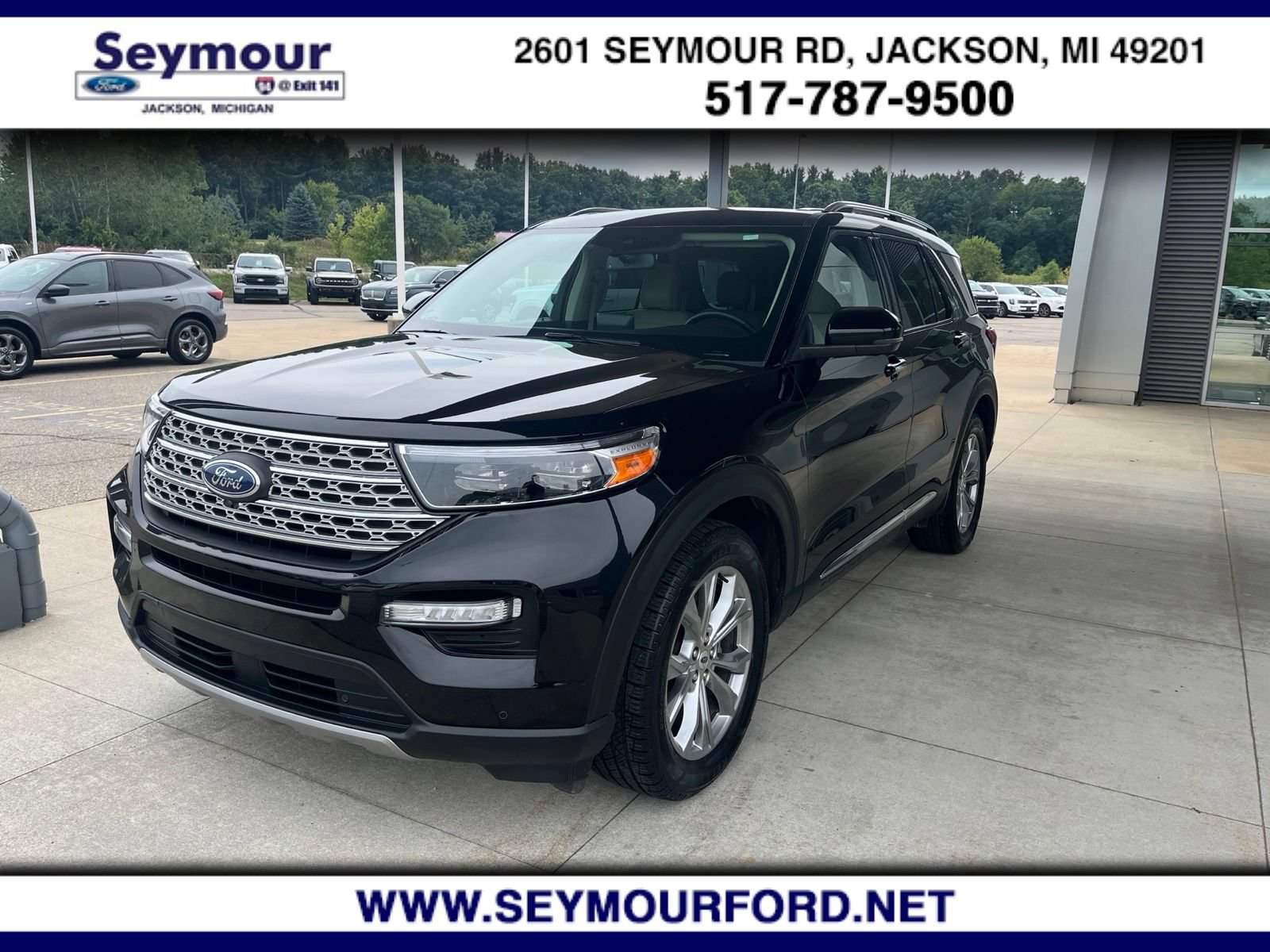 Certified 2024 Ford Explorer Limited w/ Limited Technology Package AWD/4WD image 1