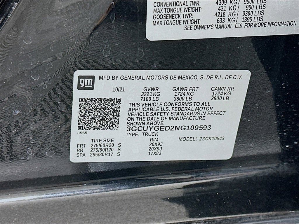 Used 2022 Chevrolet Silverado 1500 LTZ image 36