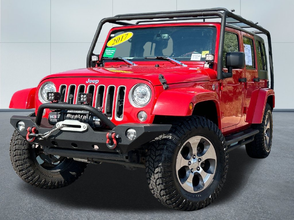 Used 2017 Jeep Wrangler Unlimited Sahara w/ Connectivity Group AWD/4WD 360° Tour