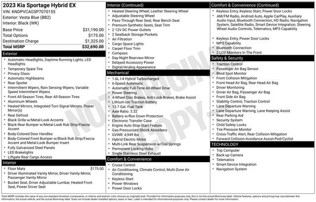Used 2023 Kia Sportage EX image 42