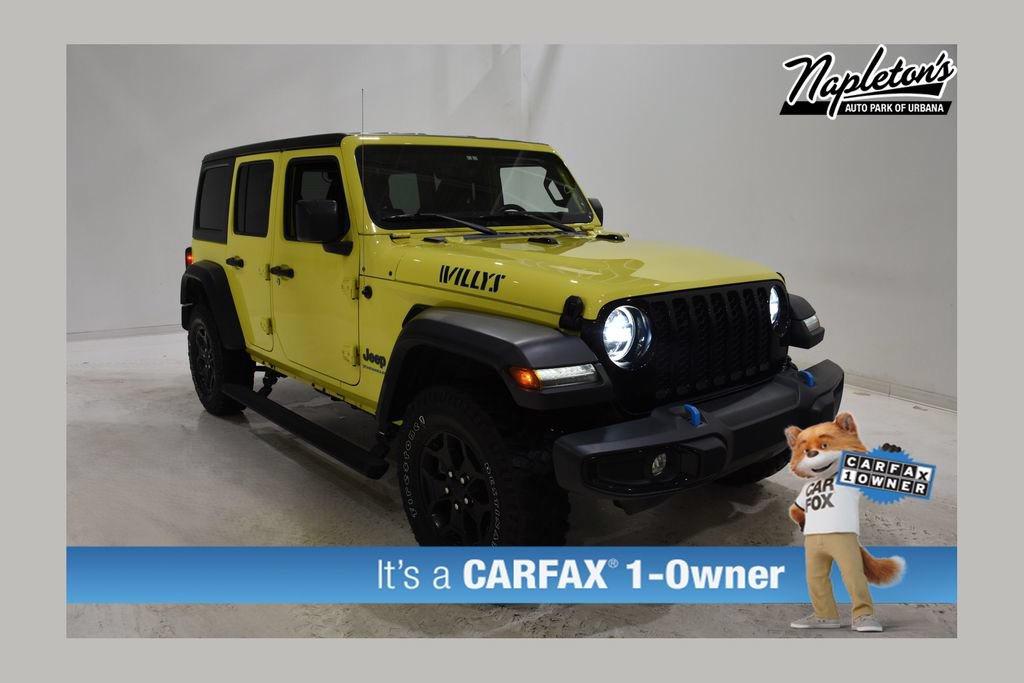 Used 2023 Jeep Wrangler Unlimited w/ Cold Weather Group AWD/4WD image 1