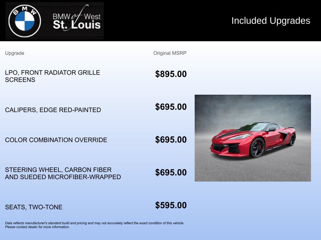 Used 2025 Chevrolet Corvette E-Ray AWD/4WD image 21