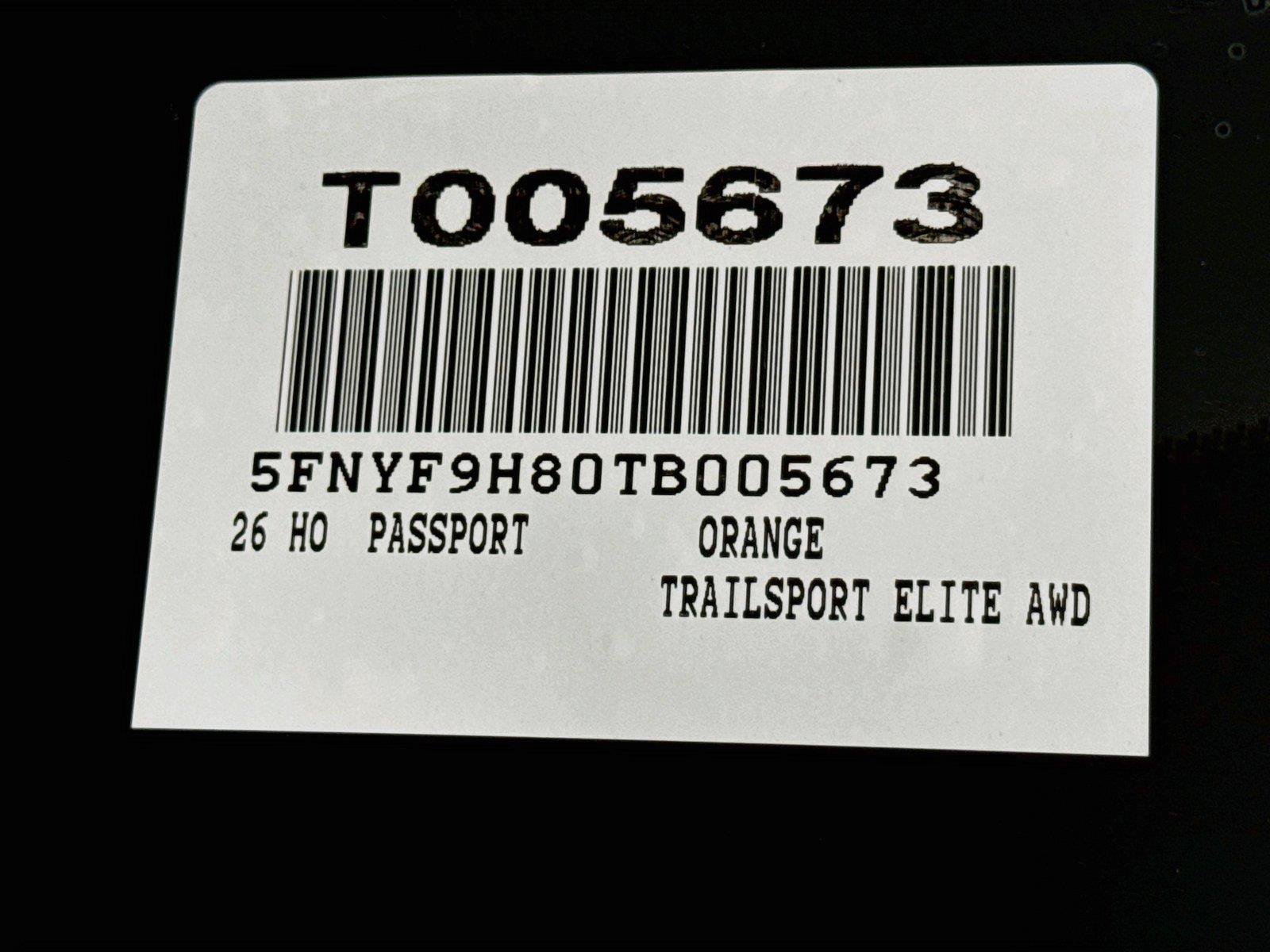 Used 2026 Honda Passport TrailSport Elite image 48
