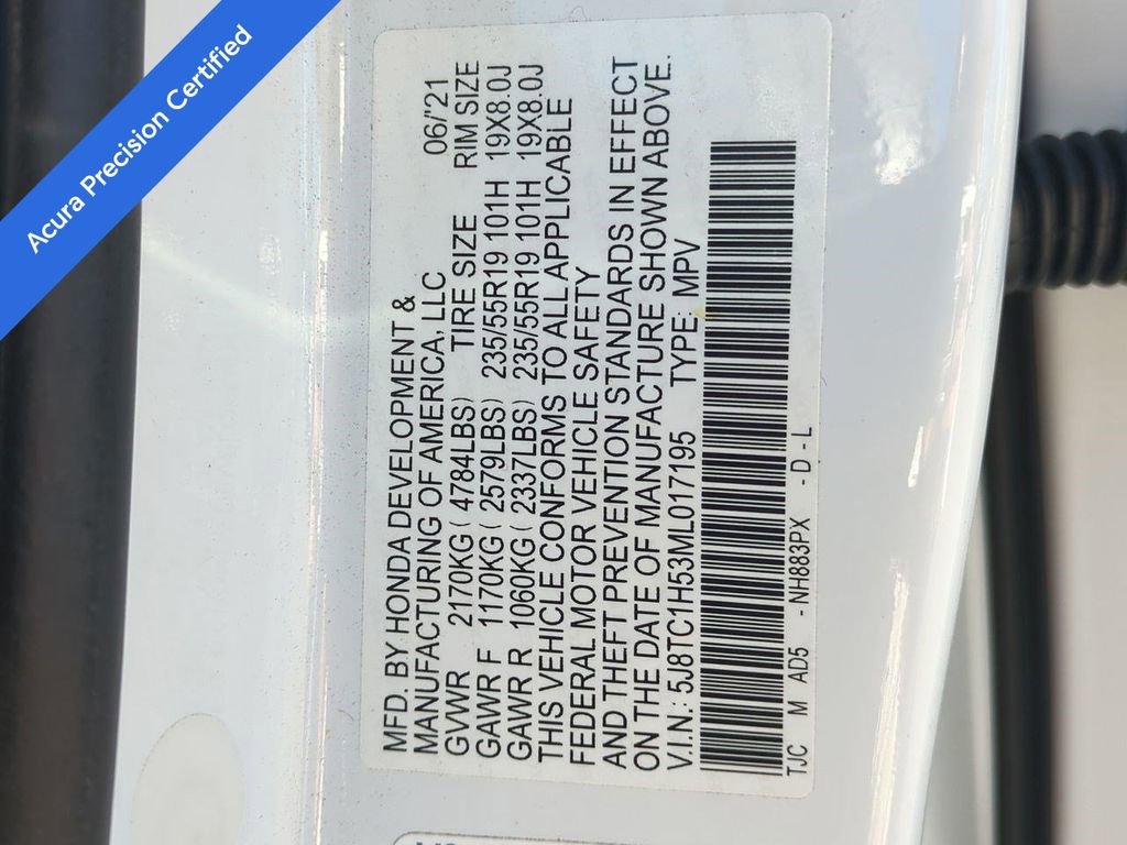 Used 2021 Acura RDX w/ Technology Package image 36