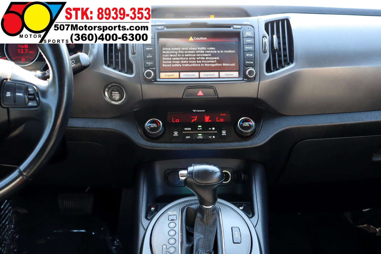 Used 2013 Kia Sportage SX w/ SX Premium Pkg image 20