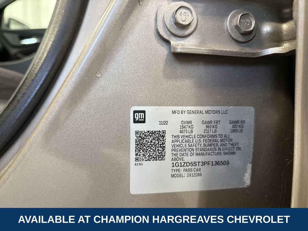 Used 2023 Chevrolet Malibu LT w/ Driver Confidence Package image 42