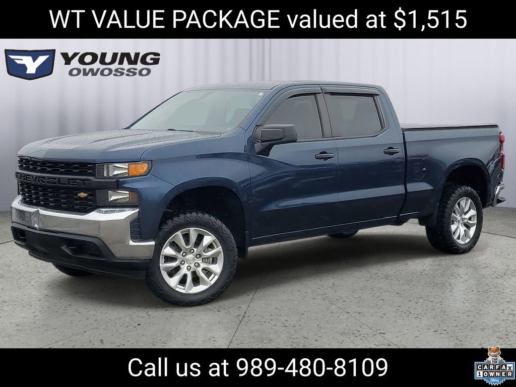 Certified 2021 Chevrolet Silverado 1500 W/T w/ WT Value Package image 1