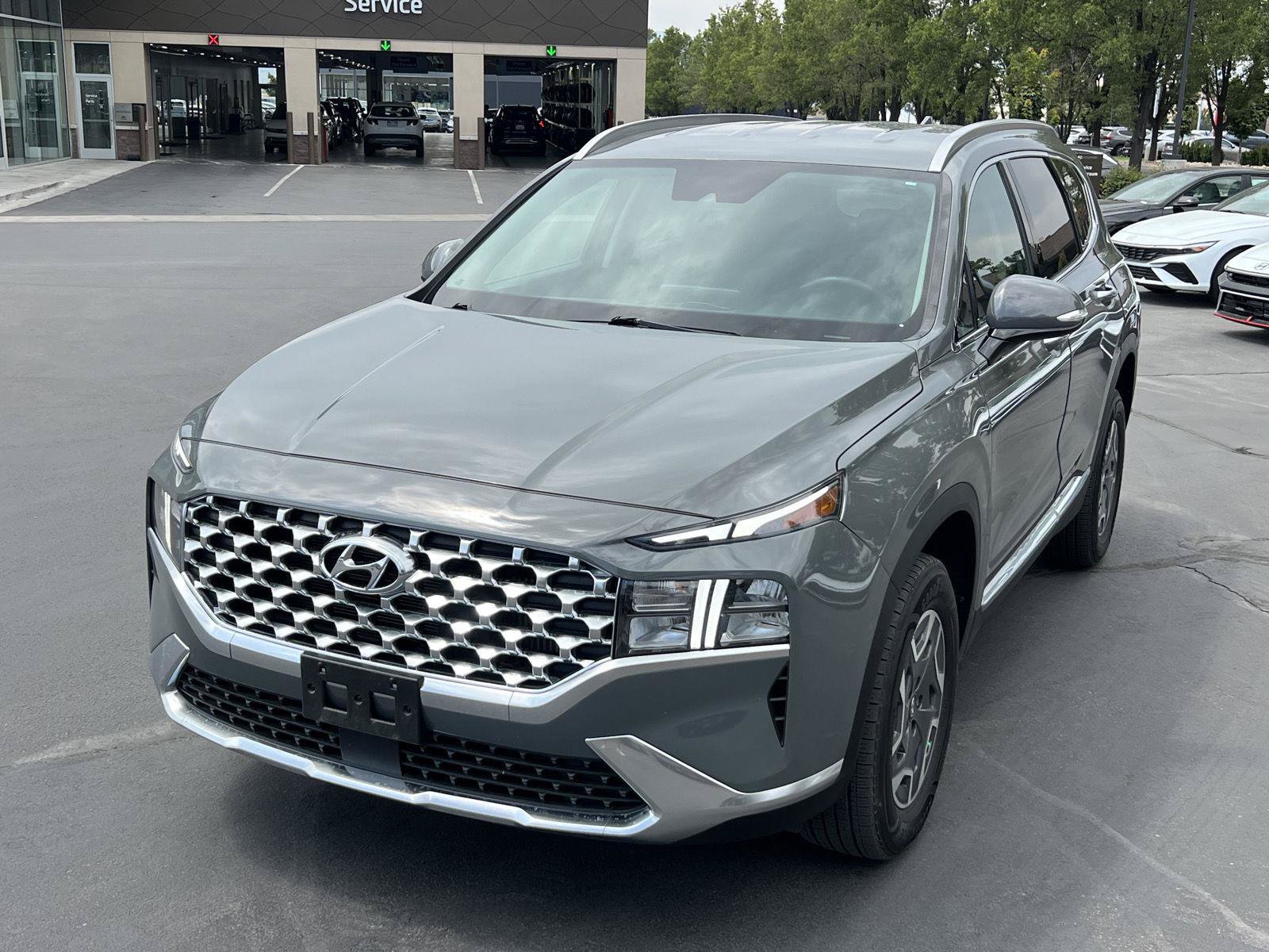 Certified 2023 Hyundai Santa Fe Blue AWD/4WD image 2