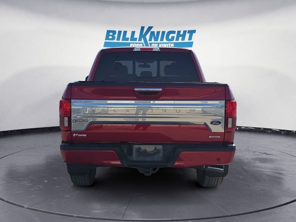Used 2020 Ford F150 Platinum w/ Technology Package AWD/4WD image 4