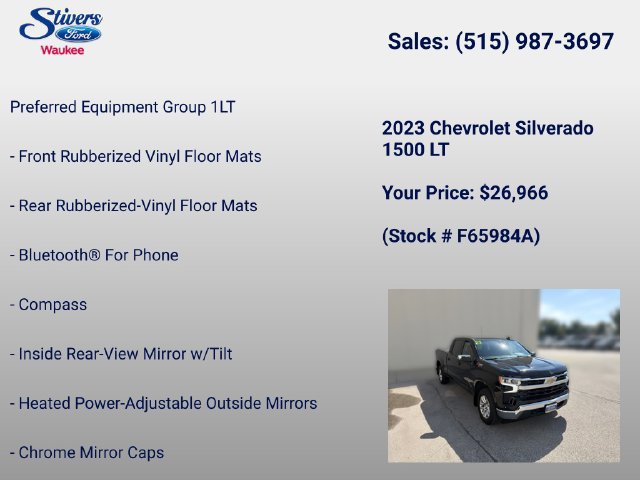 Used 2023 Chevrolet Silverado 1500 LT AWD/4WD image 16