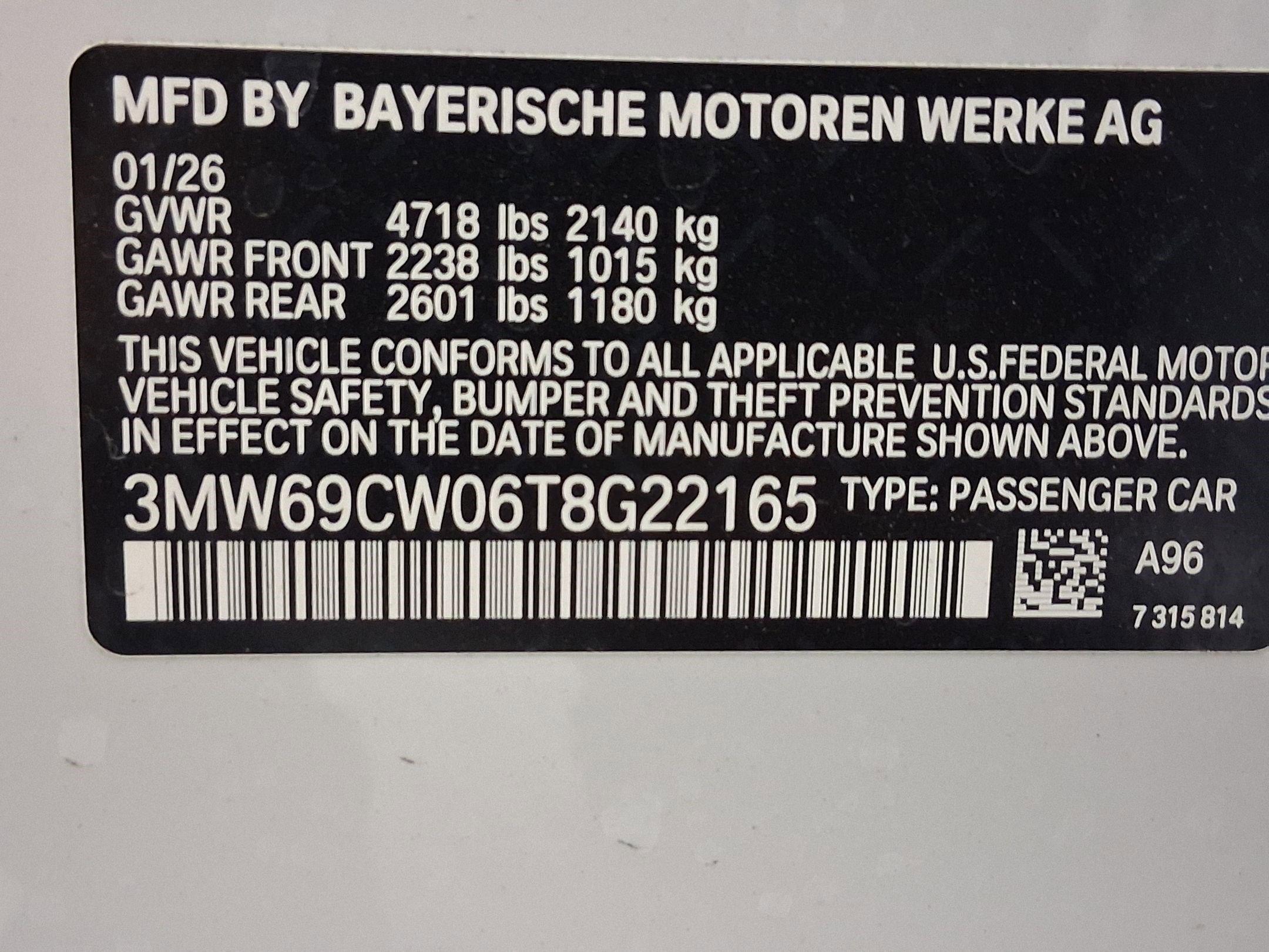 New 2026 BMW 330i Sedan w/ Convenience Package image 17