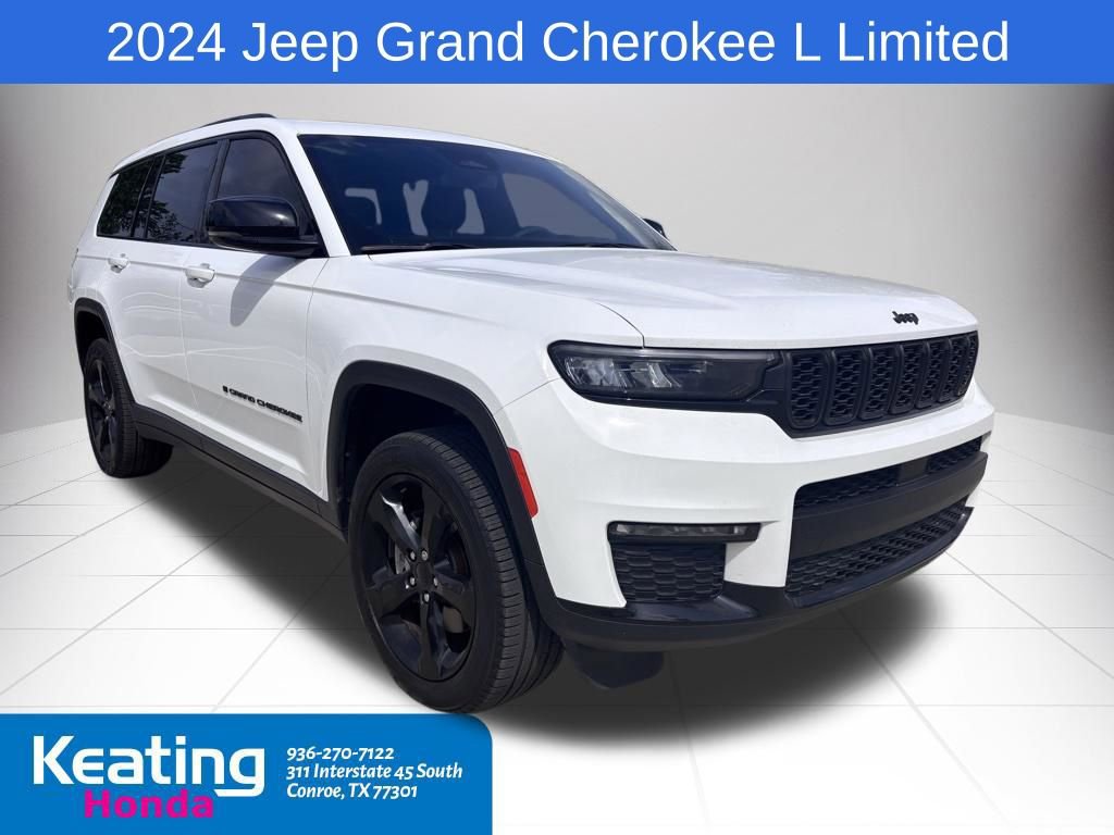 Used 2024 Jeep Grand Cherokee L Limited w/ Black Appearance Package image 1