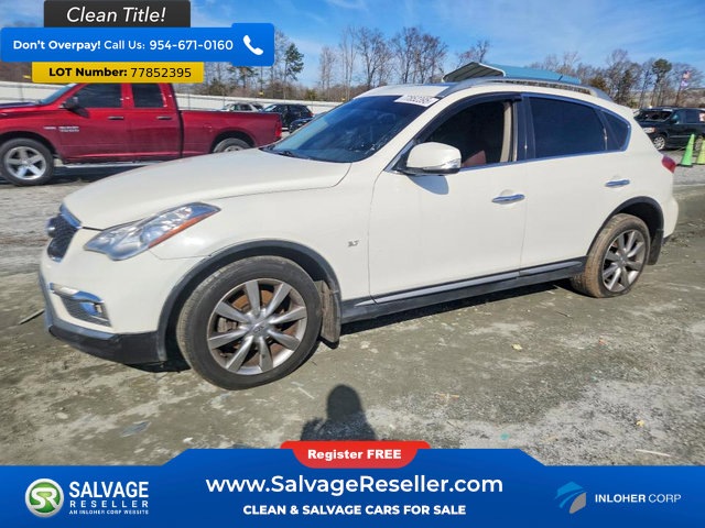 Used 2016 INFINITI QX50 AWD w/ Premium Plus Package