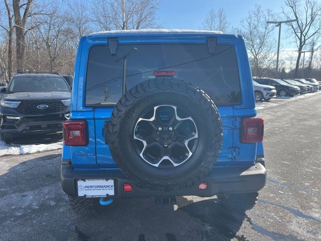 Used 2021 Jeep Wrangler Unlimited Rubicon 4xe w/ Steel Bumper Group image 3