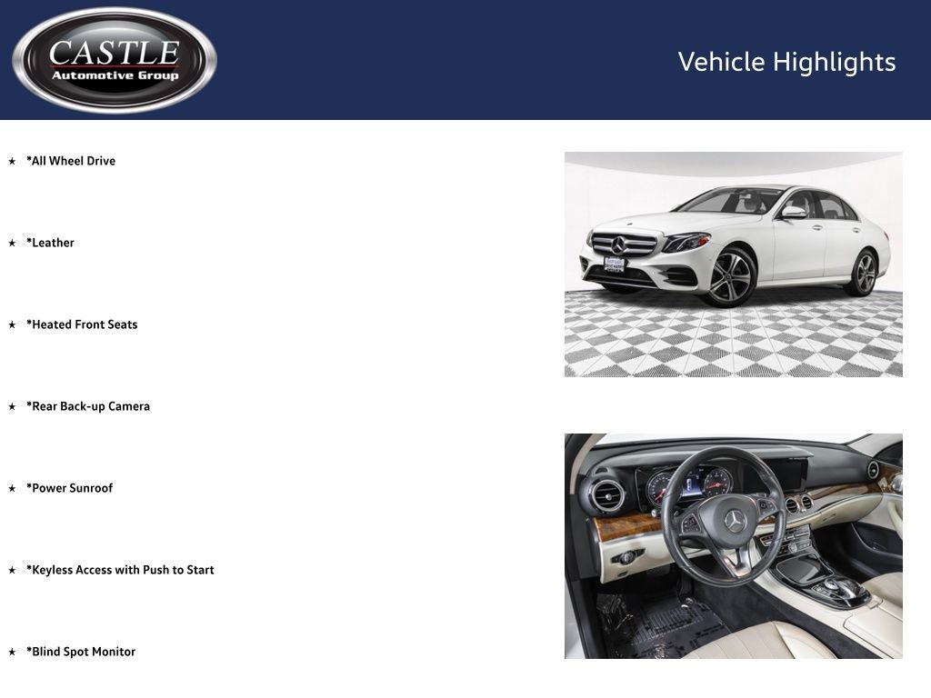 Used 2018 Mercedes-Benz E 300 4MATIC image 3