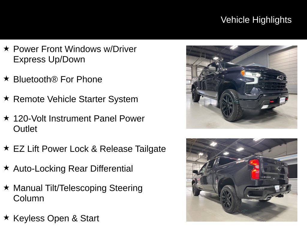 Used 2022 Chevrolet Silverado 1500 LT Trail Boss w/ Protection Package AWD/4WD image 14